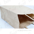 Sacos de compras sacos de papel com impressão de logotipo